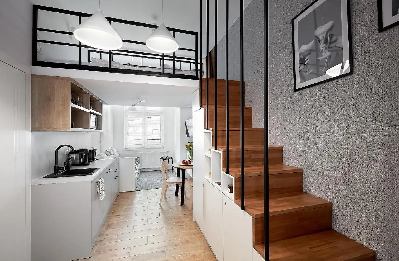 Dluga 18 Apartament Premium Z Antresola بوزنان